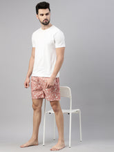 Floral Peach Boxers Boxers Bushirt   