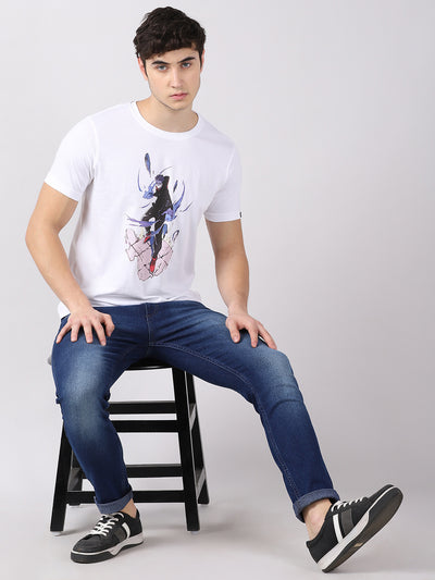 Itadori Sakuna Megumi - Jujutsu Kaisen Anime T-Shirt Classic Tees Bushirt