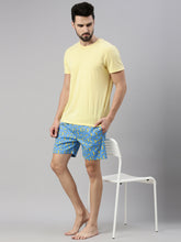 Banana Sky Blue Boxers Boxers Bushirt   