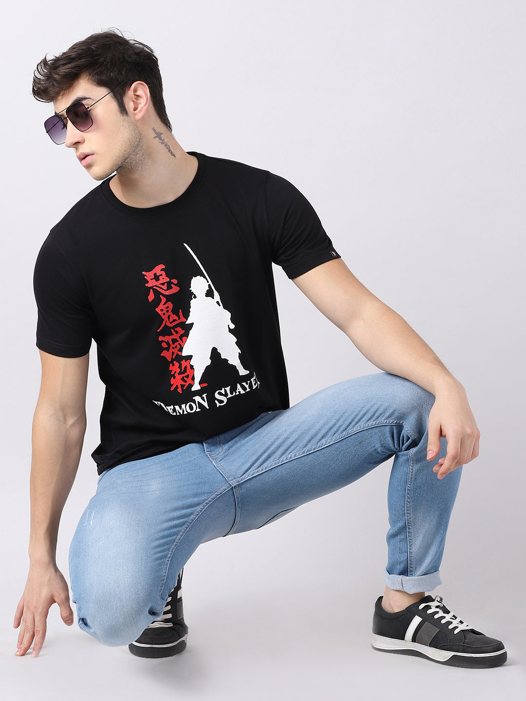 Tanjiro Demon Slayer Anime T-Shirt Graphic T-Shirts Bushirt   