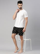 Polka Dots Black Boxers Boxers Bushirt   