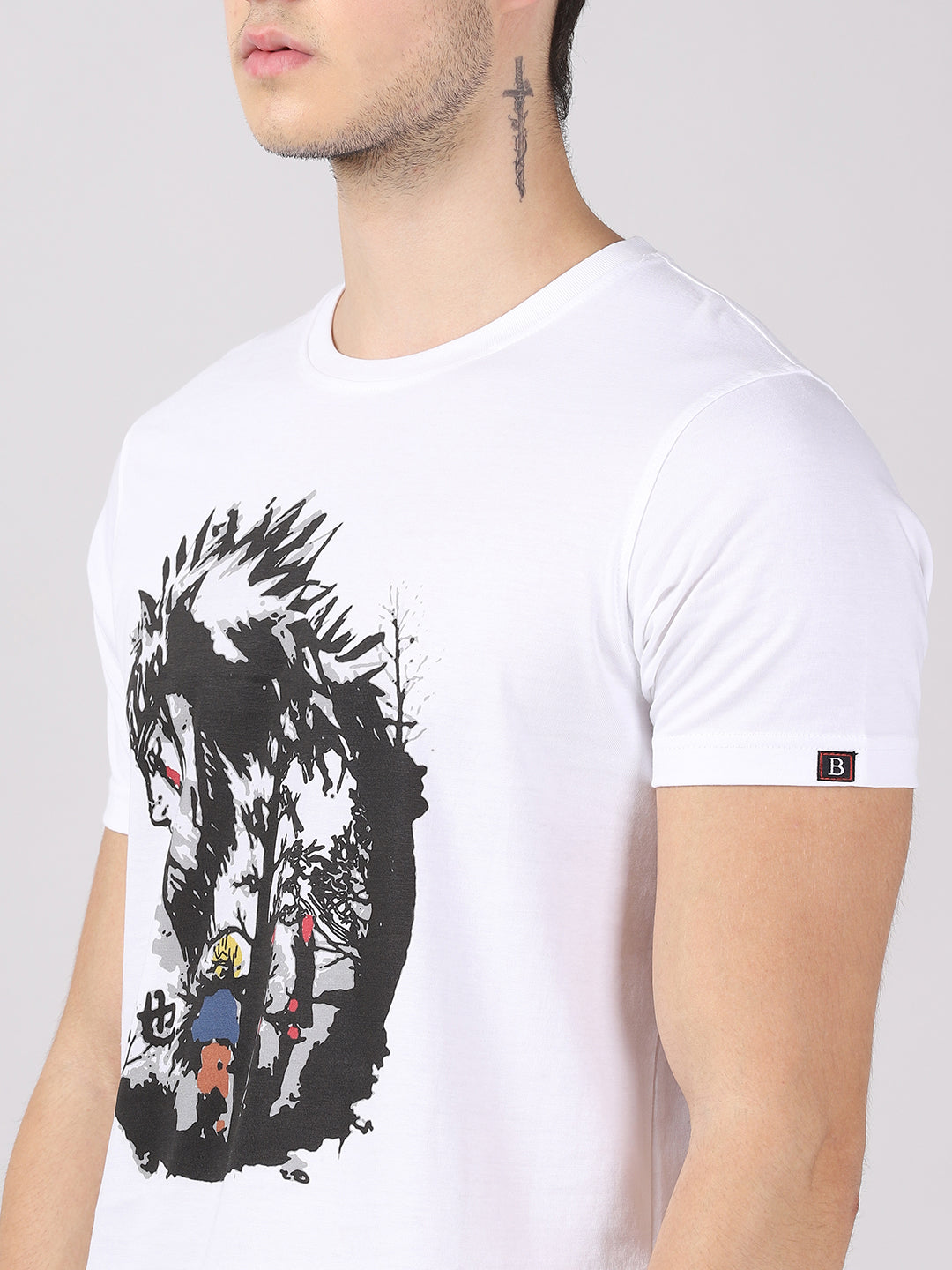 Naruto Uzumaki Art - Naruto Anime T-Shirt Graphic T-Shirts Bushirt   