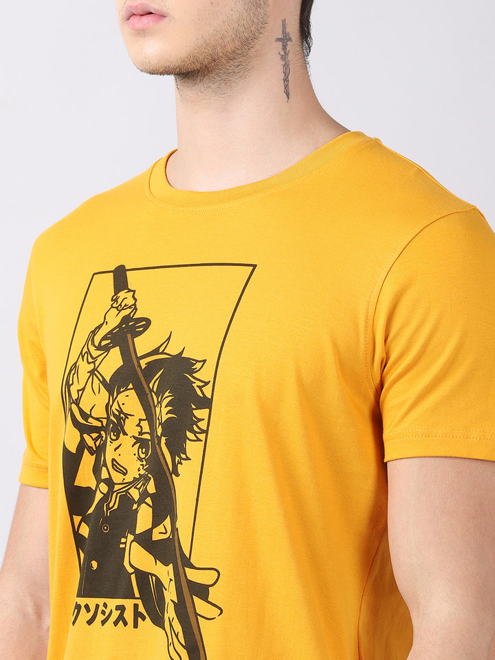 Tanjiro Demon Slayer Kimetsu No Yaiba Anime T-Shirt Graphic T-Shirts Bushirt   