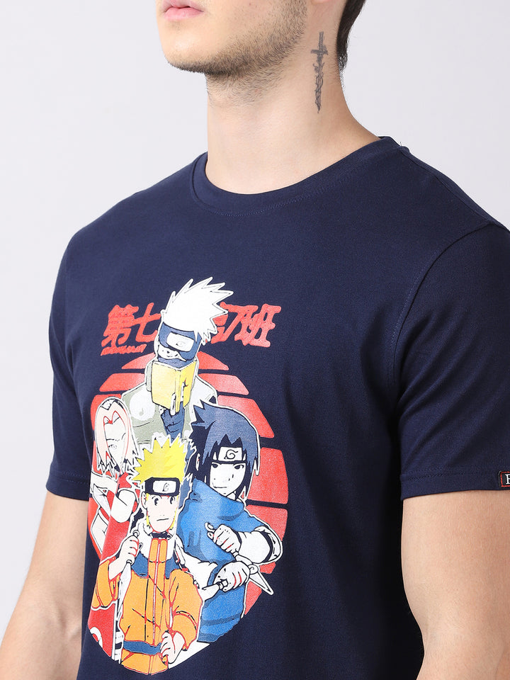 Time Seven Naruto Kid's Varsity Anime T-Shirt Graphic T-Shirts Bushirt   