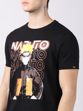 Naruto Shippuden Naruto Uzumaki  Anime T-Shirt Graphic T-Shirts Bushirt   