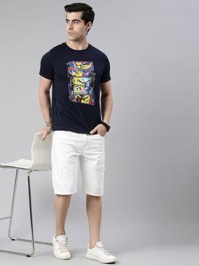 Pop Art Anime T-Shirt Graphic T-Shirts Bushirt   