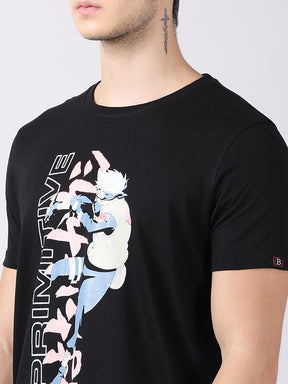 Maglietta Strike X Naruto Anime T-Shirt Graphic T-Shirts Bushirt   