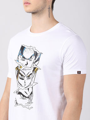 Dragon Ball Z GOKU fight scene Anime T-Shirt Graphic T-Shirts Bushirt   