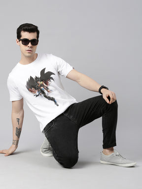 Dragon Ball Z - Ultimate Gogeta Anime T-Shirt Graphic T-Shirts Bushirt   