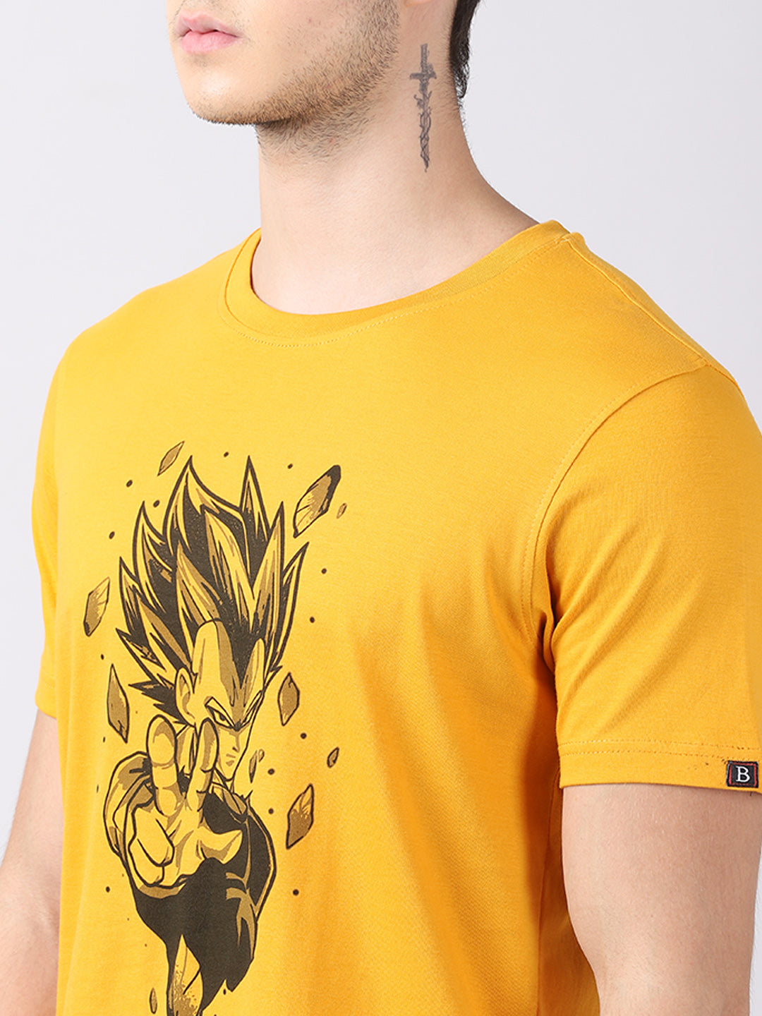 Dragon ball Vegeta & Sasuka Anime T-Shirt Graphic T-Shirts Bushirt   