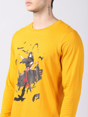 Itachi Uchiha - Naruto Anime T-Shirt Full Sleeves Bushirt   