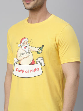 Party All Night T-Shirt Graphic T-Shirts Bushirt   