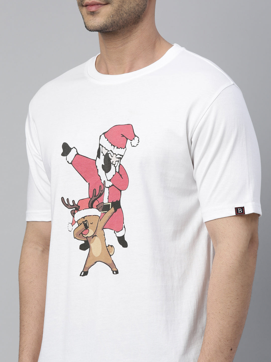 Rocking Santa T-Shirt Graphic T-Shirts Bushirt   