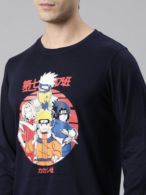 Time Seven Naruto Kid's Varsity Anime T-Shirt Graphic T-Shirts Bushirt   