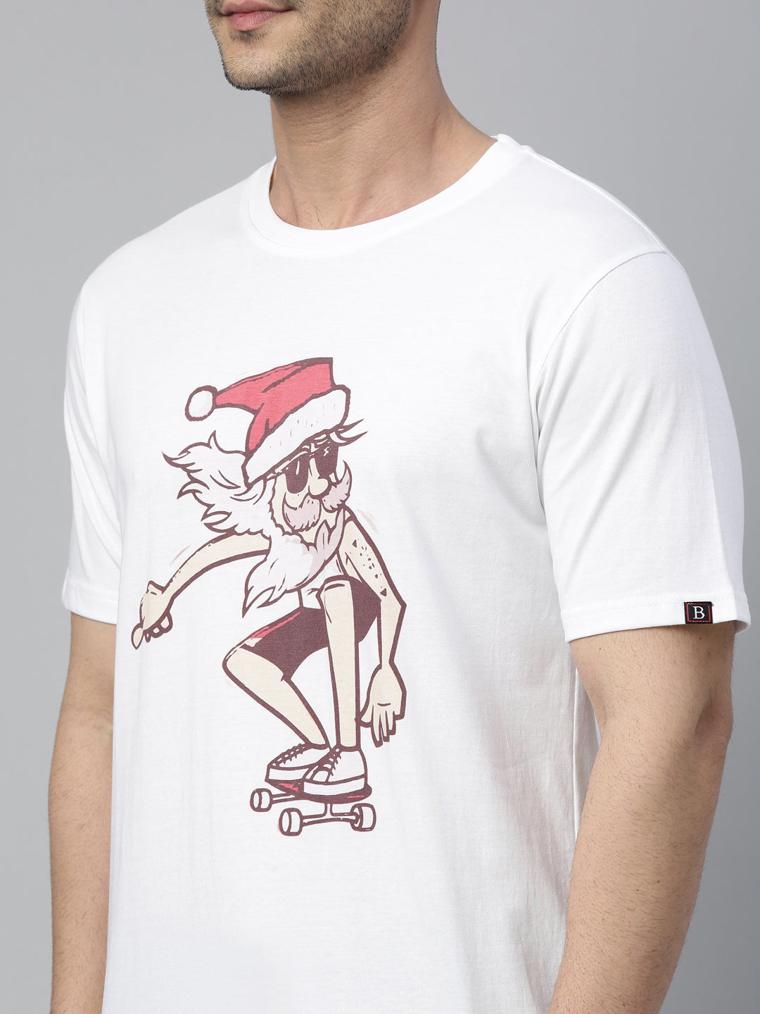 Cool Santa T-Shirt Graphic T-Shirts Bushirt   