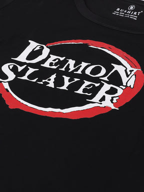 Demon Slayer Anime Sleeveless T-Shirt Vest Bushirt   