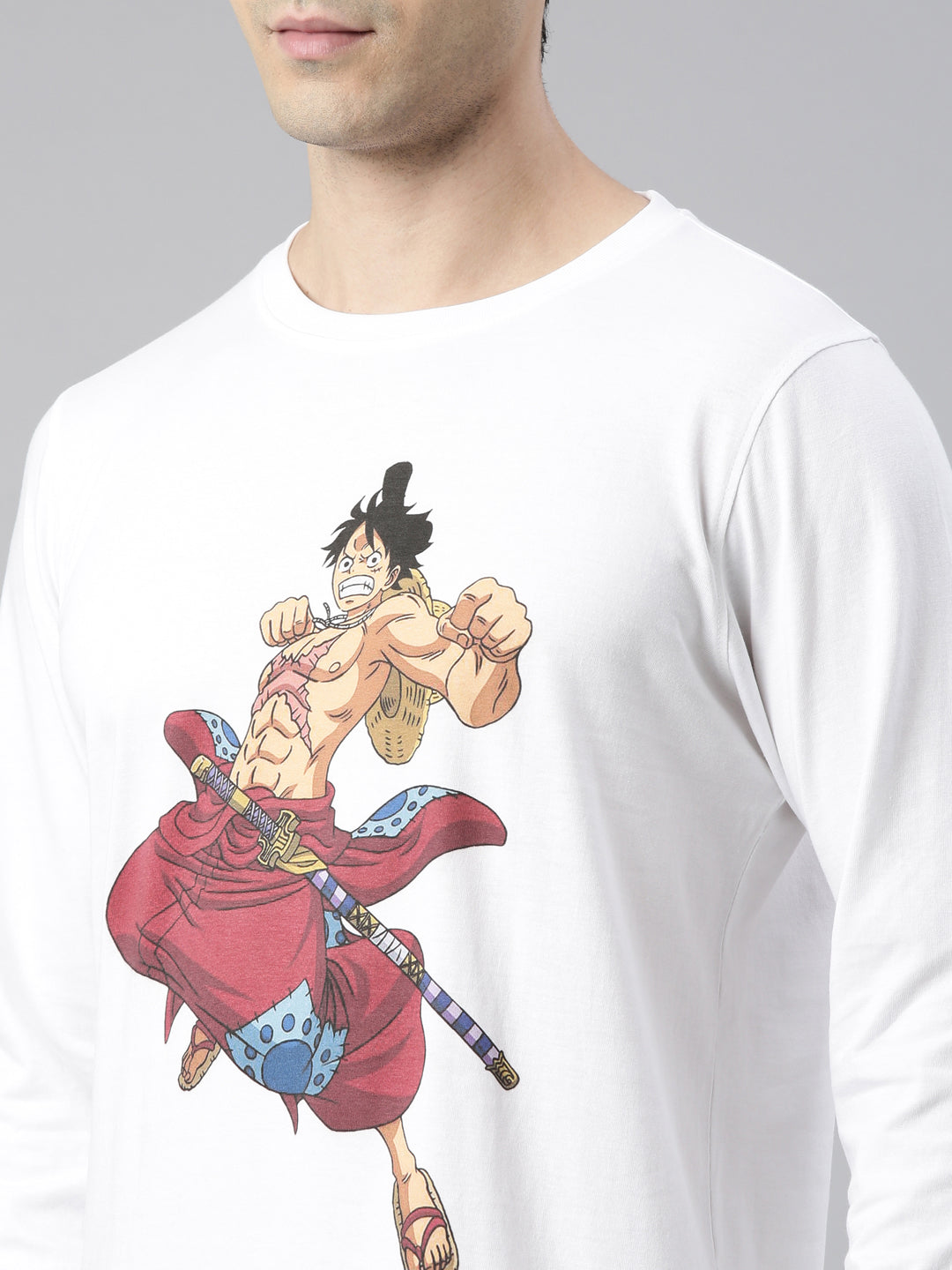 One Piece - Luffy Anime T-Shirt Graphic T-Shirts Bushirt   