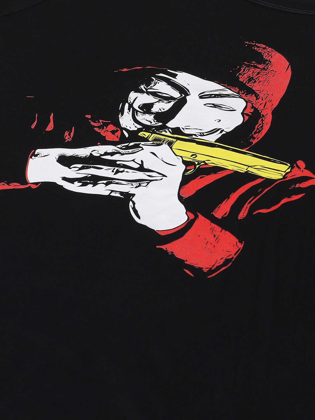 Gangster Sleeveless T-Shirt Vest Bushirt   