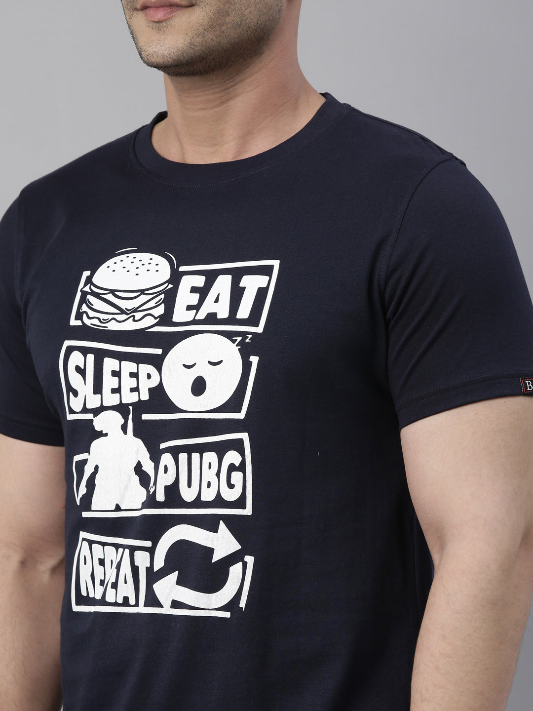 Eat Sleep Pubg - Pubg Gaming T-Shirt Gaming T-Shirt Bushirt   