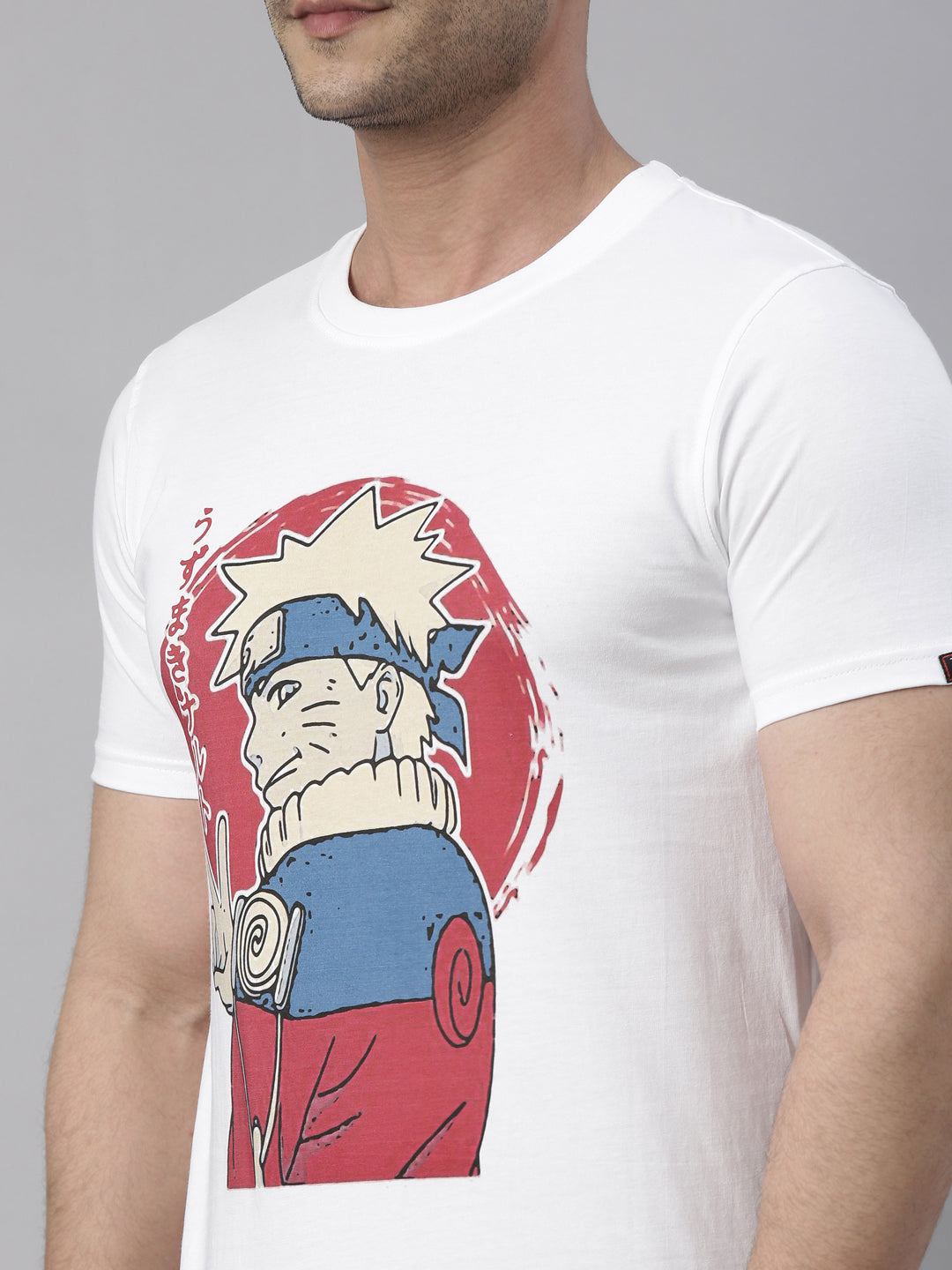 Smirky Naruto - Naruto Anime T-Shirt Graphic T-Shirts Bushirt   