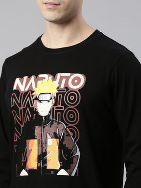 Naruto Shippuden Naruto Uzumaki Anime T-Shirt Graphic T-Shirts Bushirt   