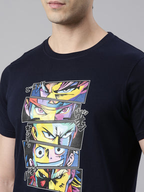 Pop Art Anime T-Shirt Graphic T-Shirts Bushirt   