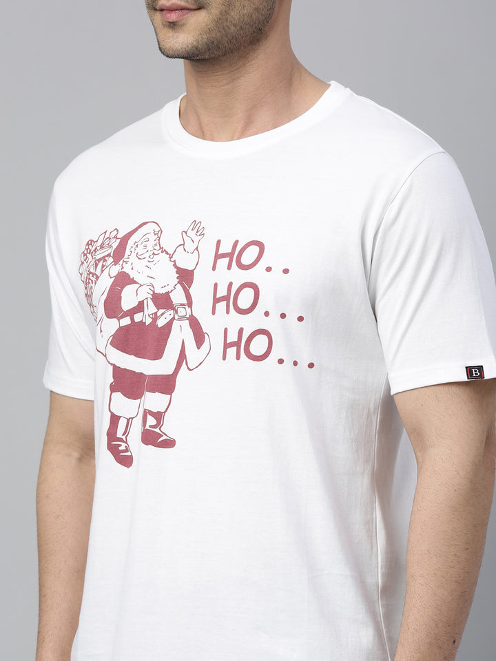 Ho Ho Ho!! Santa T-Shirt Graphic T-Shirts Bushirt   