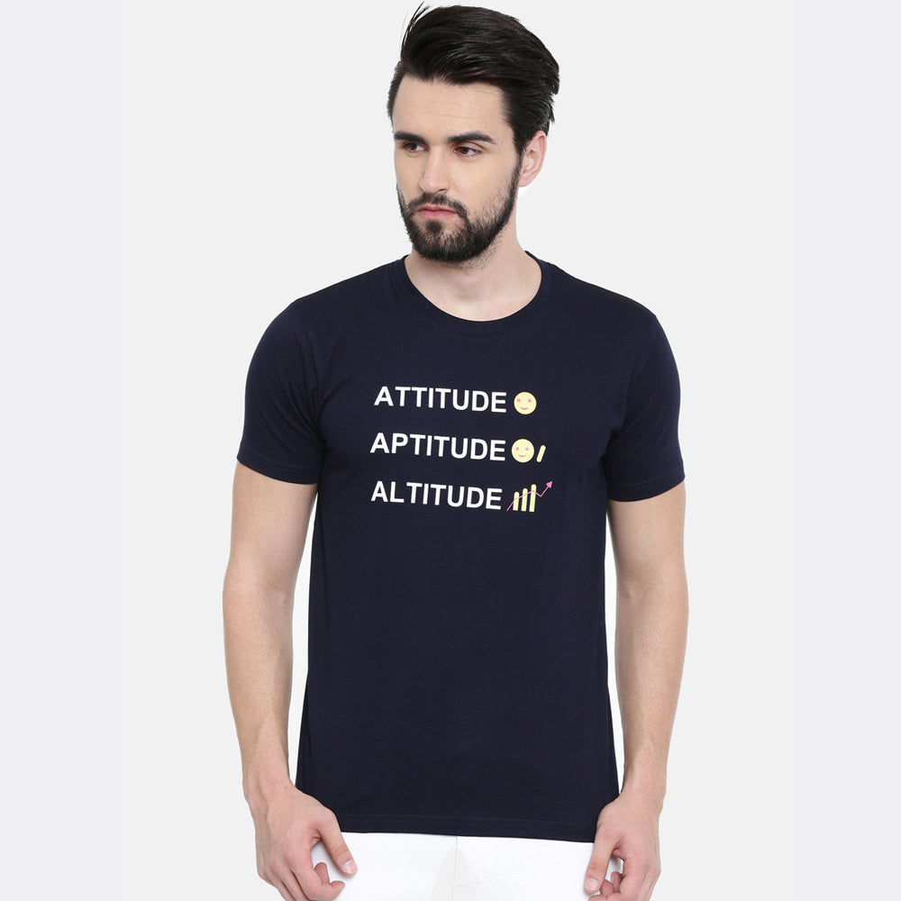 Attitude Aptitude T-Shirt Graphic T-Shirts Bushirt   