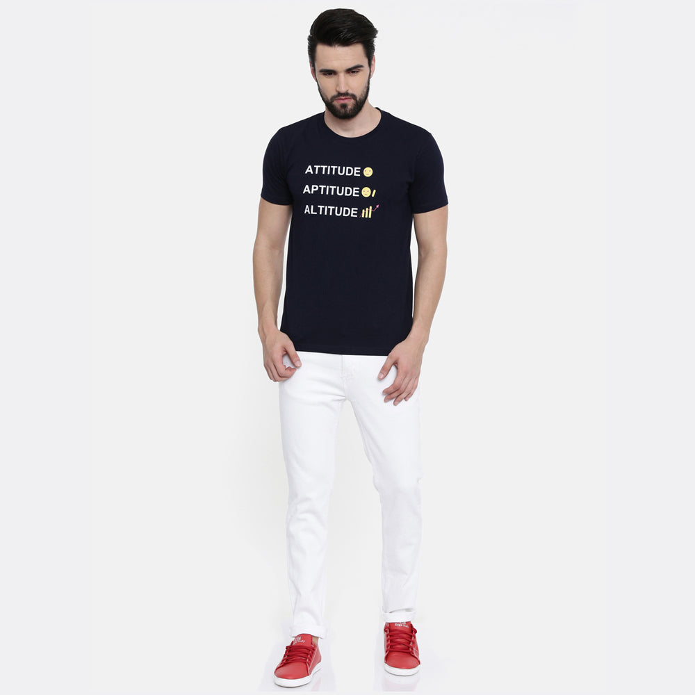 Attitude Aptitude T-Shirt Graphic T-Shirts Bushirt   