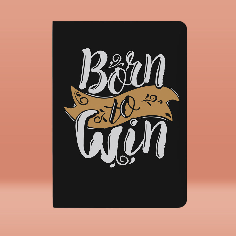 Born To Win Notebook Note Book Bushirt   