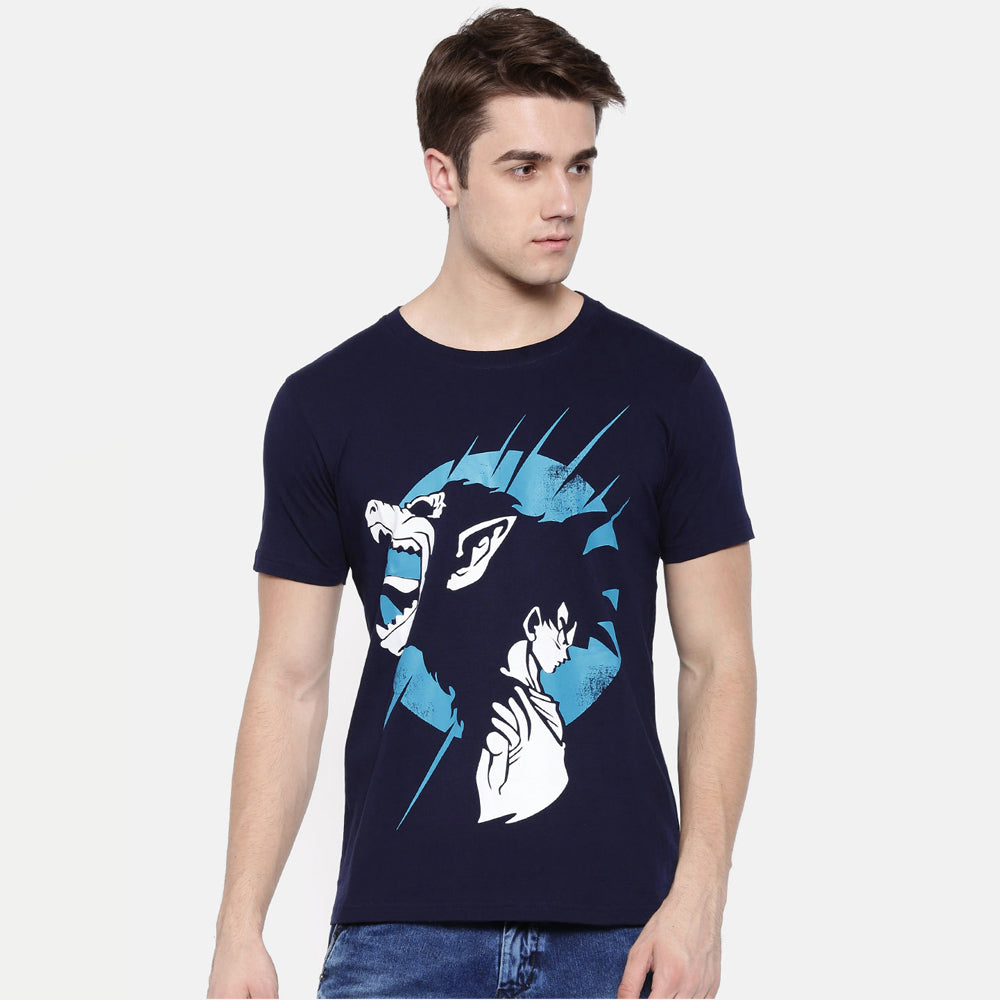 Dragon Ball Z - GOKU-OOZARU Anime T-Shirt Graphic T-Shirts Bushirt   