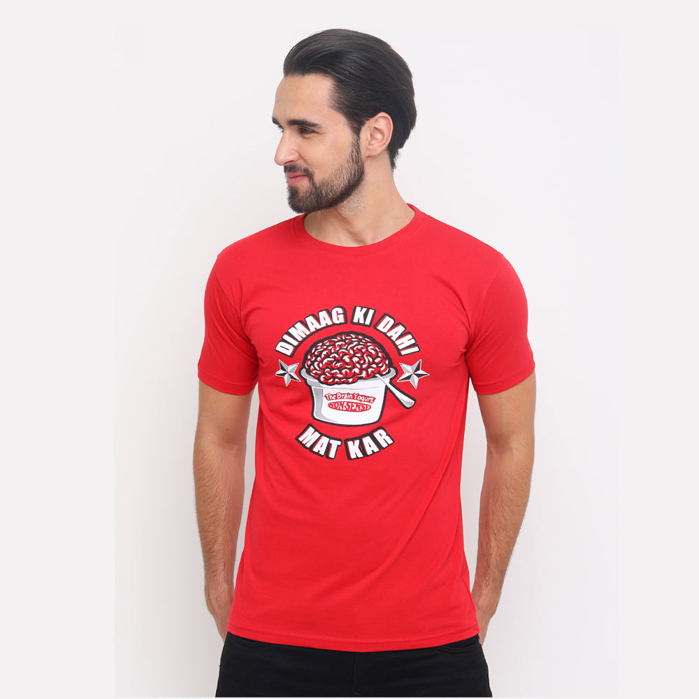 Demag Ki Dahi T-Shirt Graphic T-Shirts Bushirt   