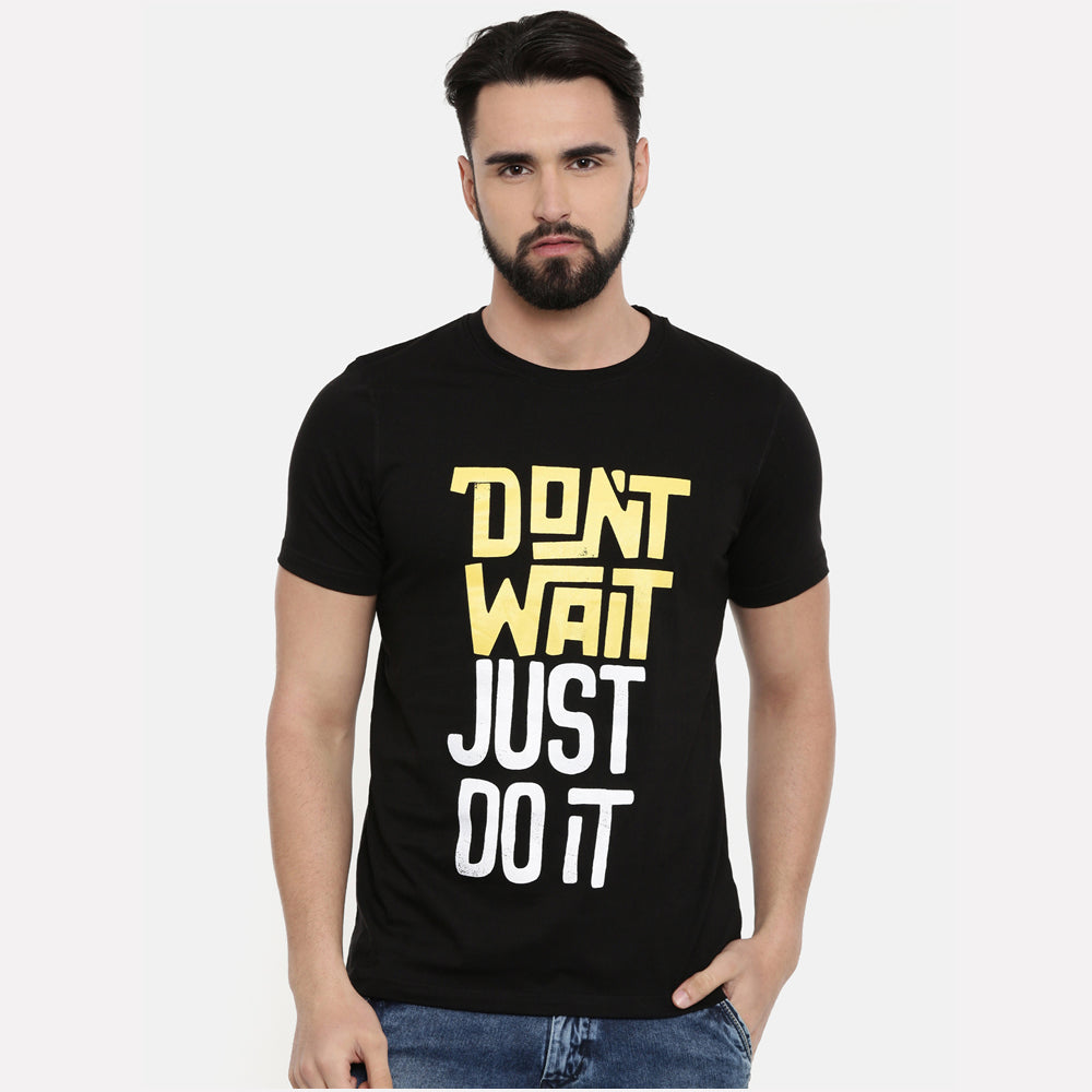 Don't Wait Just Do It T-Shirt Graphic T-Shirts Bushirt   