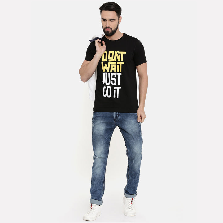 Don't Wait Just Do It T-Shirt Graphic T-Shirts Bushirt   