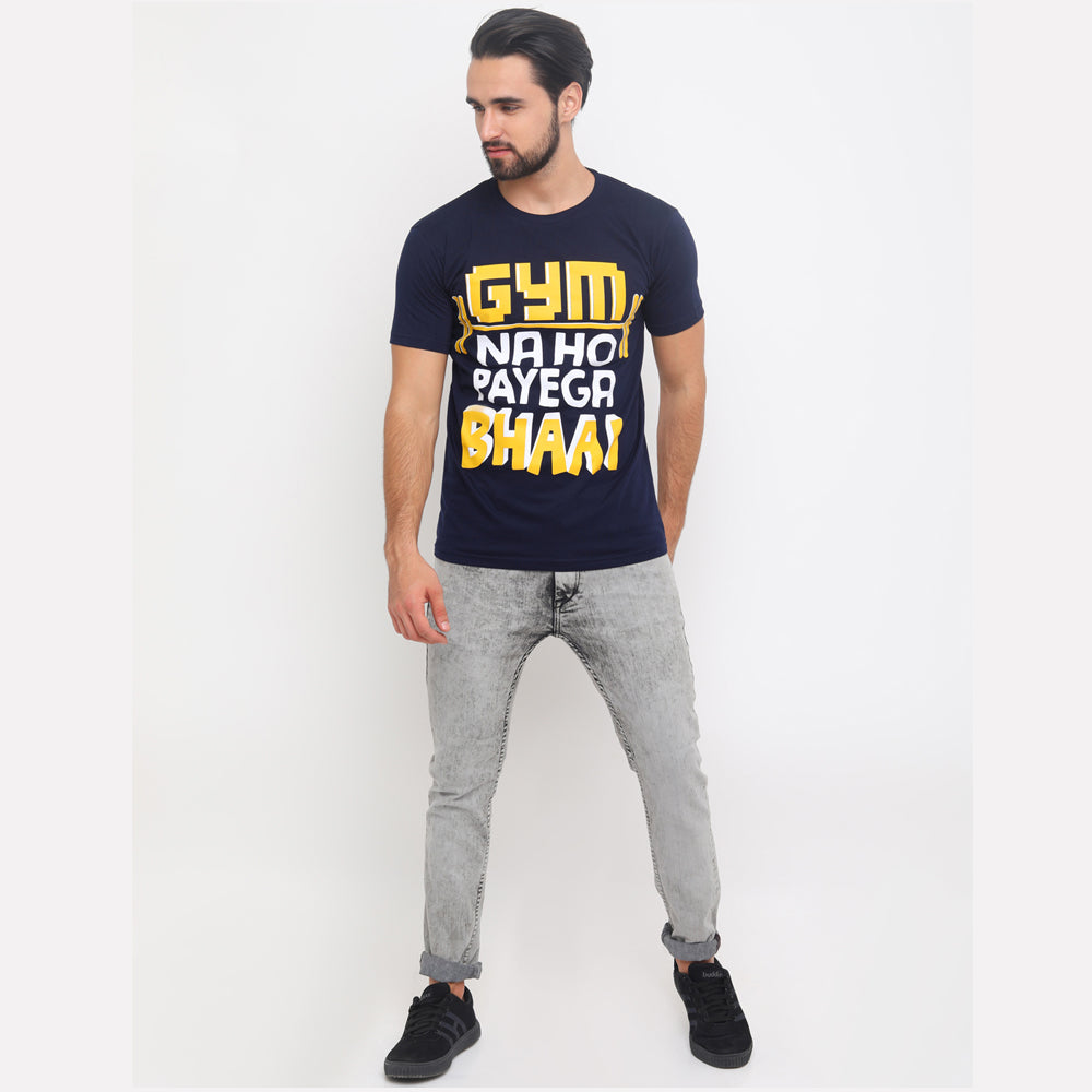 Gym Na Ho Payega T-Shirt Graphic T-Shirts Bushirt   