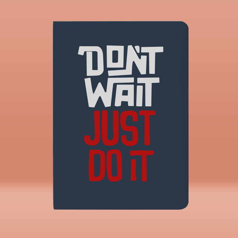 Just Do It Notebook Note Book Bushirt   
