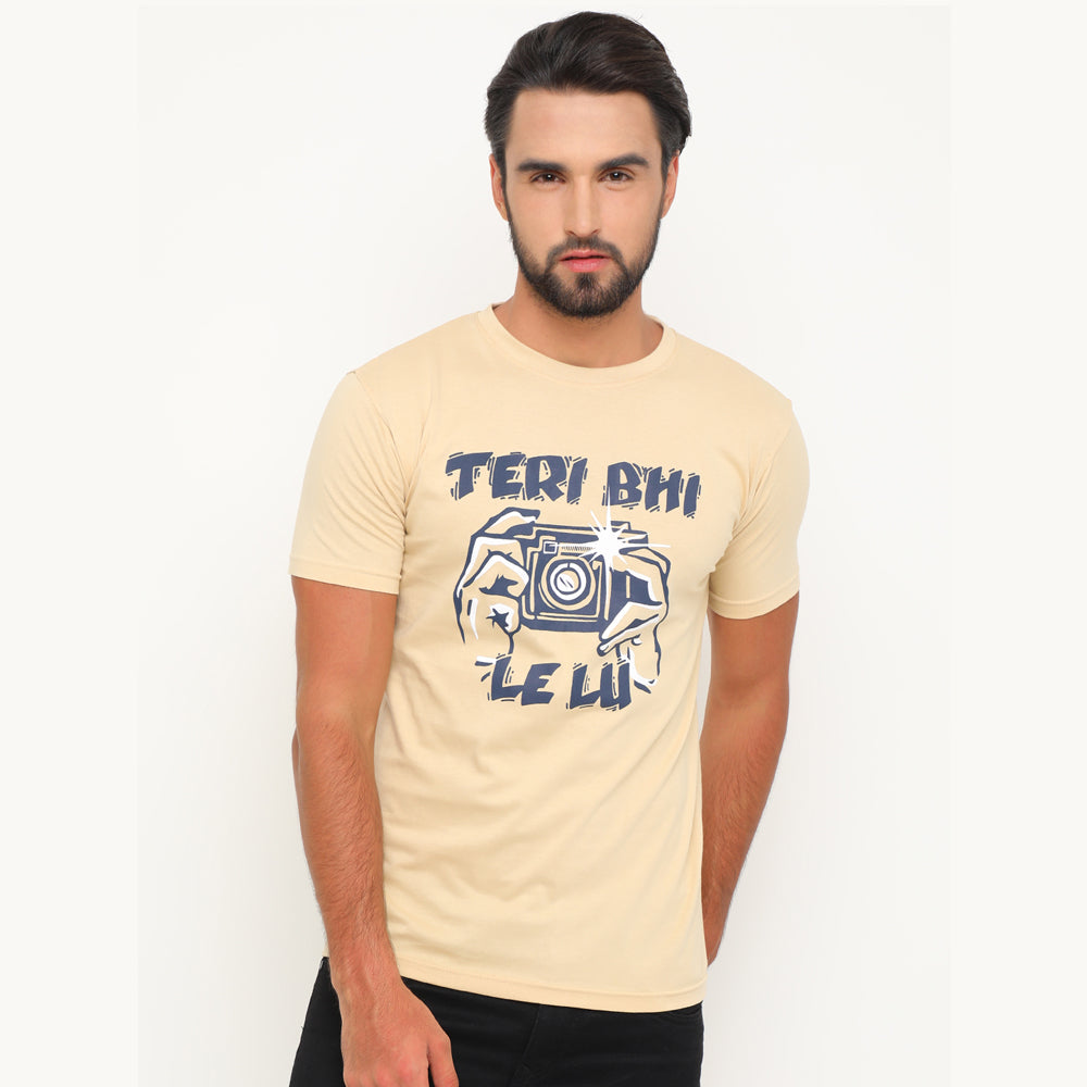LeLu Teri Photo T-Shirt Graphic T-Shirts Bushirt   