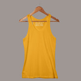 Mustard Sleeveless T-Shirt Vest Bushirt   