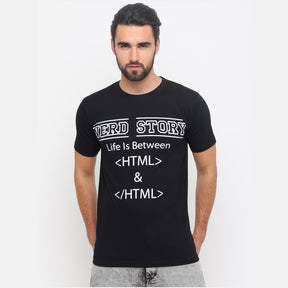 The Nerd Story T-Shirt Graphic T-Shirts Bushirt   