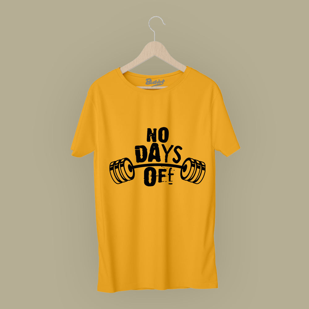 No Day Off T-Shirt Graphic T-Shirts Bushirt   