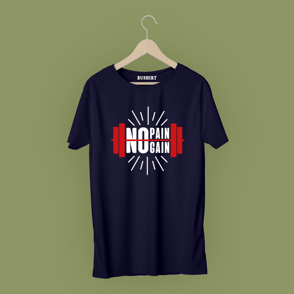 No Pain - No gain T-Shirt Graphic T-Shirts Bushirt   