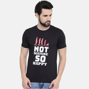 Not Mature T-Shirt Graphic T-Shirts Bushirt   
