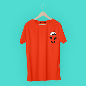 Pocket Panda T-Shirt Graphic T-Shirts Bushirt   