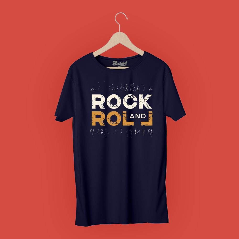 Rock & Roll T-Shirt Graphic T-Shirts Bushirt   