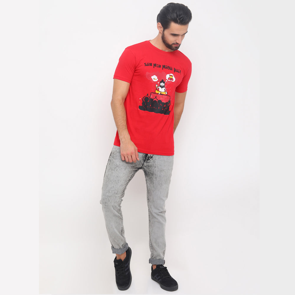 Sab Moh Maya T-Shirt Graphic T-Shirts Bushirt   