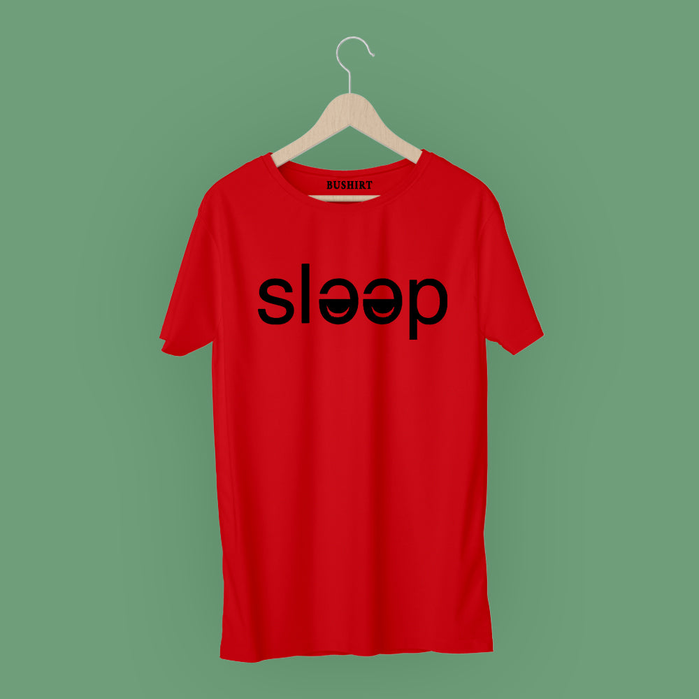 Sleep T-Shirt Graphic T-Shirts Bushirt   