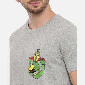 Pocket Spartan T-Shirt Graphic T-Shirts Bushirt   