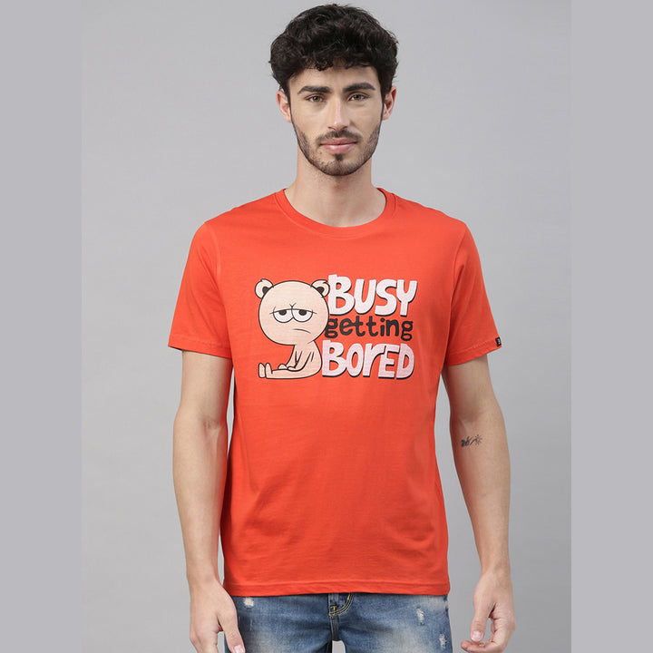 Busy Getting Bored T-Shirt Graphic T-Shirts Bushirt   