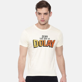 Dekh tere bhai ke Dolay T-Shirt Graphic T-Shirts Bushirt   