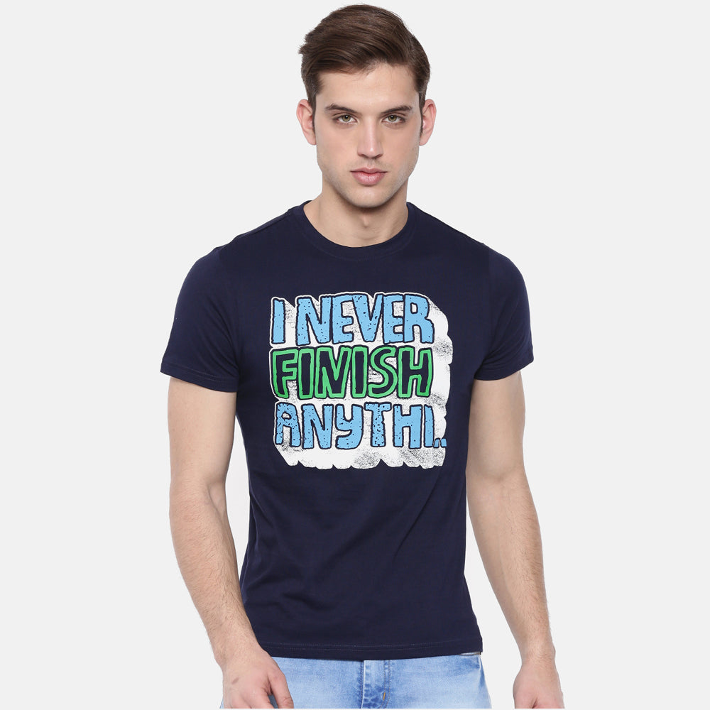 I Never Finish T-Shirt Graphic T-Shirts Bushirt   